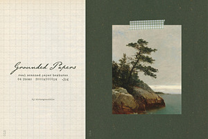 Grounded Papers - scanned textures, a Texture Graphic by alenaganzhela