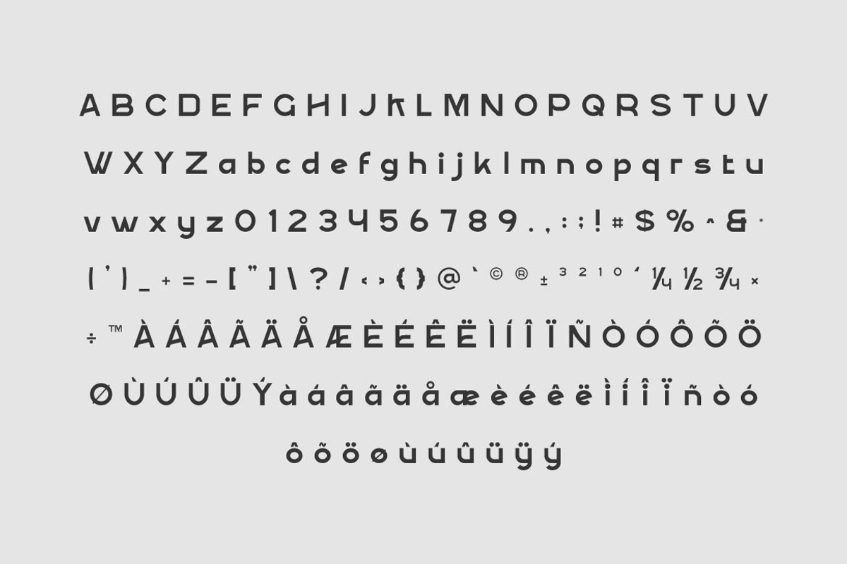 Ronta Elegant Sans Serif, a Sans Serif Font by Artiveko (Photo 2 of 8)