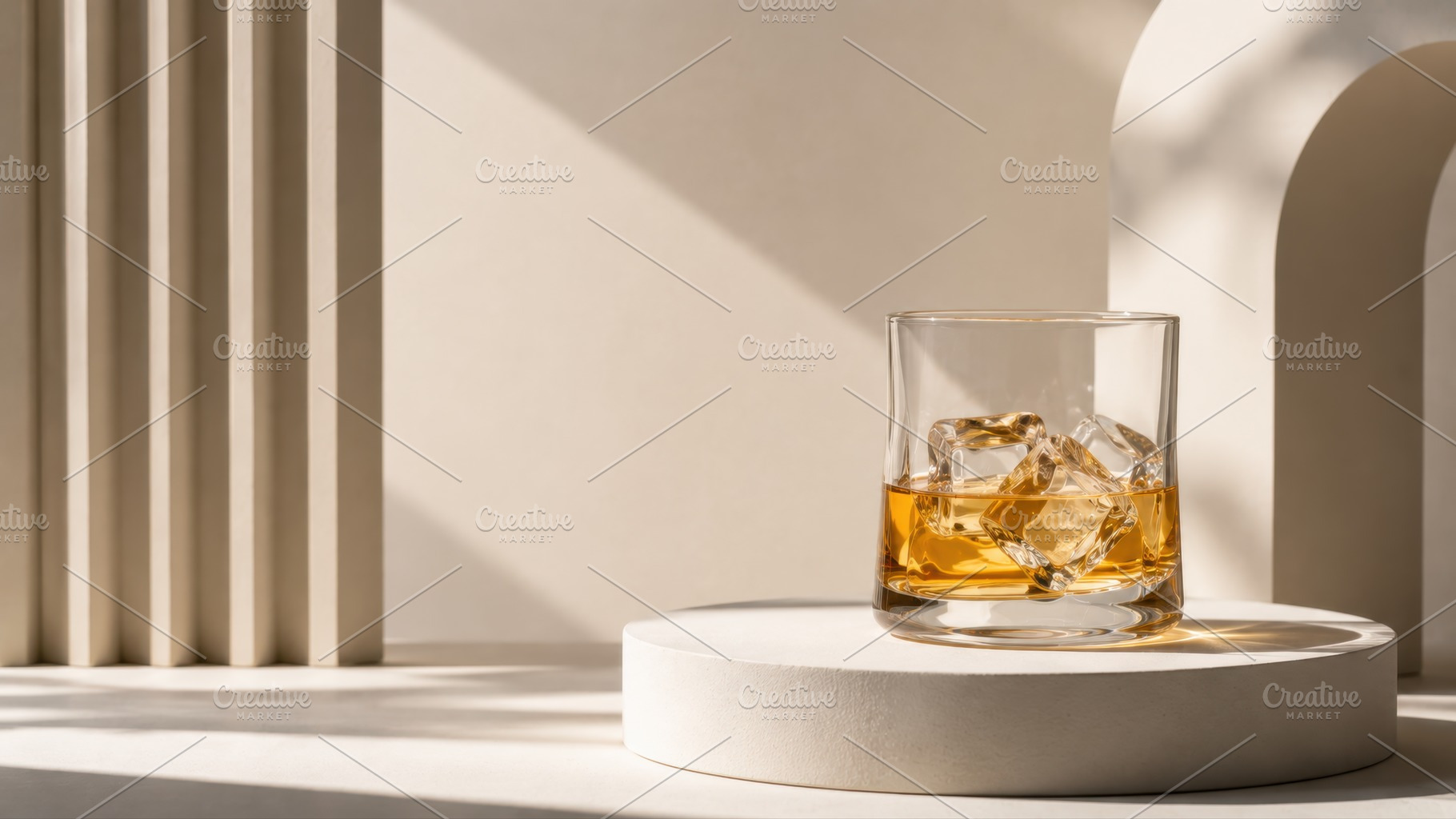Drink resting on a simple stand, a Photo by Beautiful things