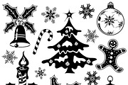 Christmas Decor Elements, a Solid Icon by TAlex (Thumbnail 3 of 7)