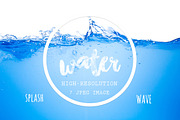 Water Wave Backgrounds, a Texture Graphic by pongsakornjun (Thumbnail 2 of 3)