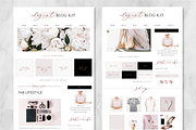 70 Piece Elegant Blog Kit, a Templates & Theme by Inky Jar Design Studio (Thumbnail 2 of 8)