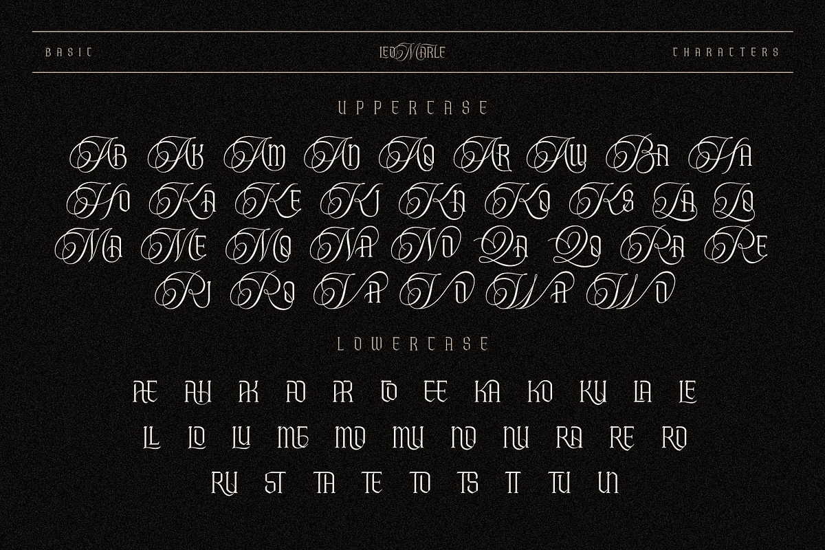 Leomarle Typeface, a Blackletter Font by alit design (Photo 9 of 15)