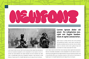 Fanky Bubble Graffiti Typeface, a Font by Fitrah Type (Thumbnail 11 of 12)