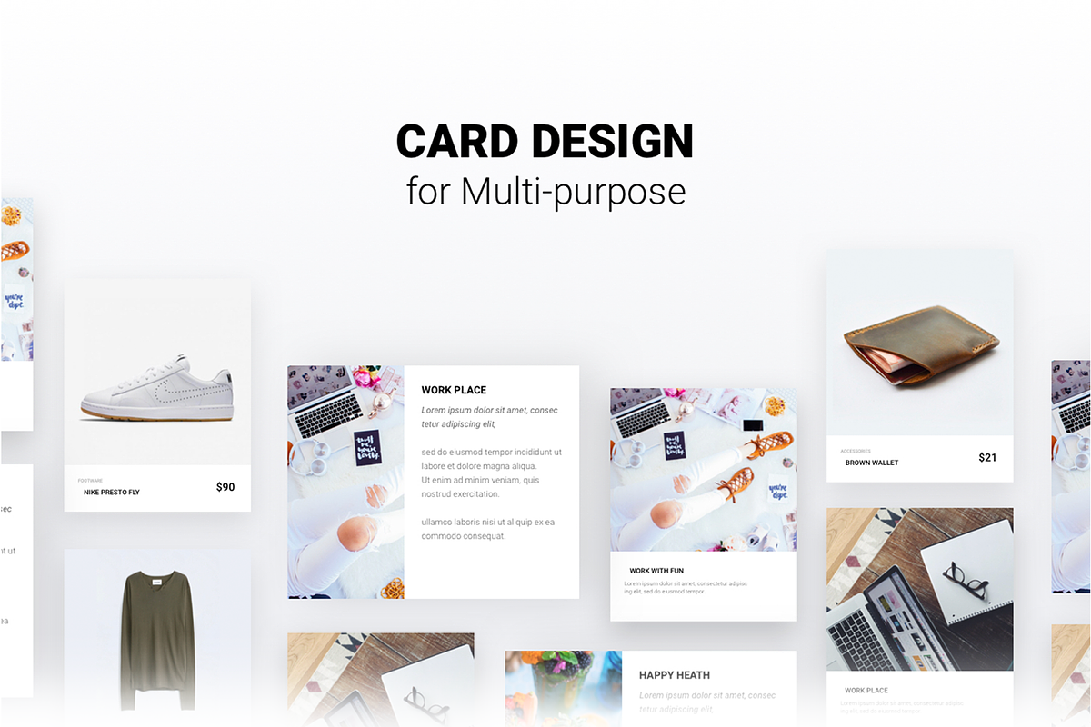 Card Design for Multipurpose, a Templates & Theme by Faizur Rehman (Photo 1 of 6)