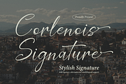 Corlenois Signature | Signature Font, a Script Font by gracetype_studio (Thumbnail 1 of 15)