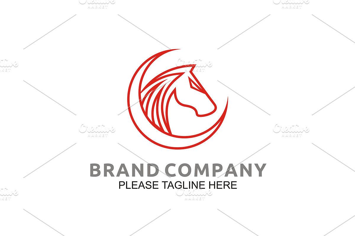 20 Logo Horse Templates Bundle, a Branding & Logo Template by Friendesigns (Photo 16 of 21)