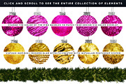 Hand Drawn Christmas: Vintage + Glam, a Decorative Illustration by Creators Couture (Thumbnail 4 of 5)