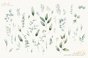 watercolour luxury foliage gold leaf, a Texture Illustration by January Bloom (Thumbnail 9 of 14)