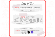 Halloween Doodles - Dingbats Font, a Symbol Font by WADLEN (Thumbnail 4 of 8)