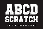 ABCD Scratch, a Font by Limited.studio (Thumbnail 1 of 6)