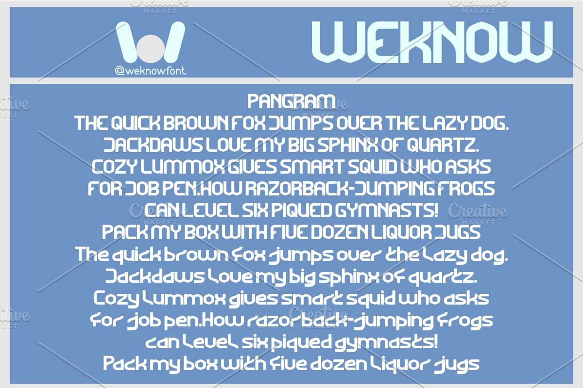 Elephant Font, a Font by weknow (Photo 6 of 8)
