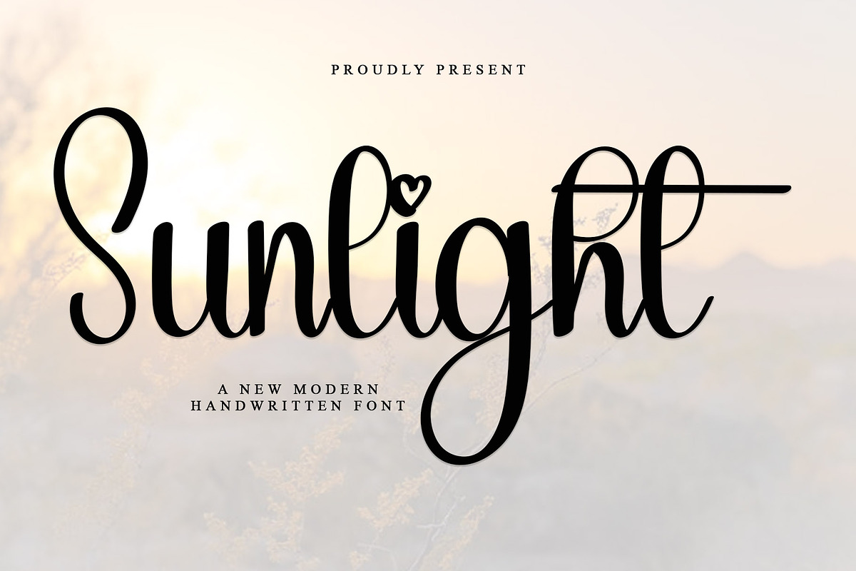 Sunlight, a Handwritten Font by InermediaSTUDIO (Photo 1 of 6)