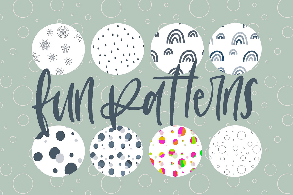 Procreate Pattern Brushes, a Brush Add-On by michalhirt (Photo 5 of 8)