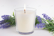 Candle 'Lavender' Mockup, PSD + JPG, a Mockup by Maddy's Art & Mockups (Thumbnail 2 of 2)