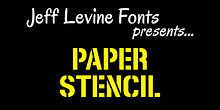 Paper Stencil JNL