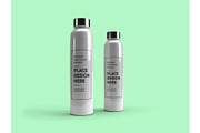 Long Bottle Tumbler Mockup Template, a Household Mockup by DesignRushMarket (Thumbnail 8 of 11)