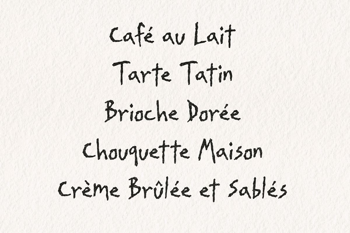 Cezanne Scribbles Inky Display Font, a Handwritten Font by Nonceni (Photo 6 of 11)