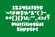 Pados Niku - Display Font, a Handwritten Font by GFRcreative (Thumbnail 3 of 4)