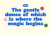 SG Bascho Bold, a Sans Serif Font by Studio Gulden (Thumbnail 13 of 16)