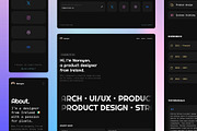 Narayan — Dark Framer Portfolio, a Landing Page Template by Eamonn Day Lavelle (Thumbnail 2 of 5)
