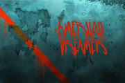 Green Blood Graffiti Font, a Symbol Font by Maxim apperian (Thumbnail 3 of 8)