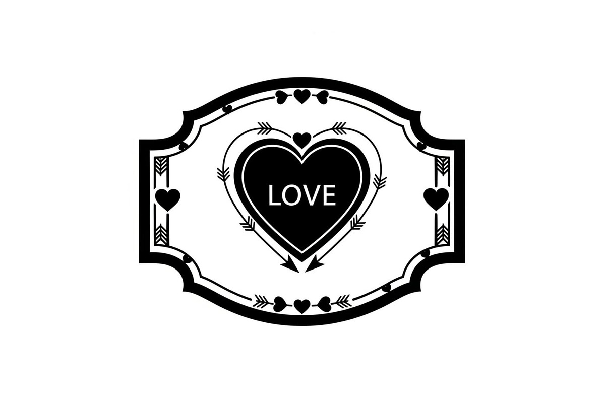 50 Valentine Day Silhouette Pack, an Illustration by Designs_River (Photo 44 of 51)