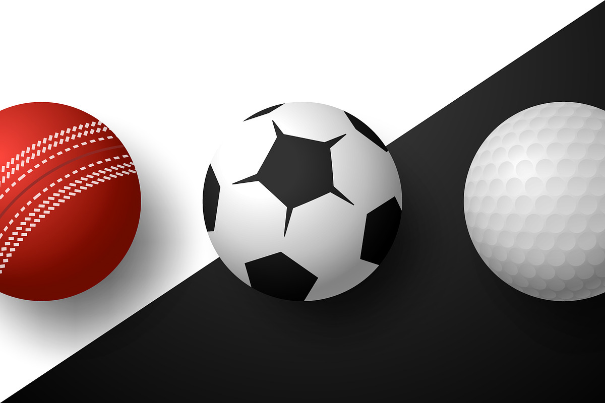 Sport equipment ball set, an Object Graphic by Lunarts Studio (Photo 5 of 5)