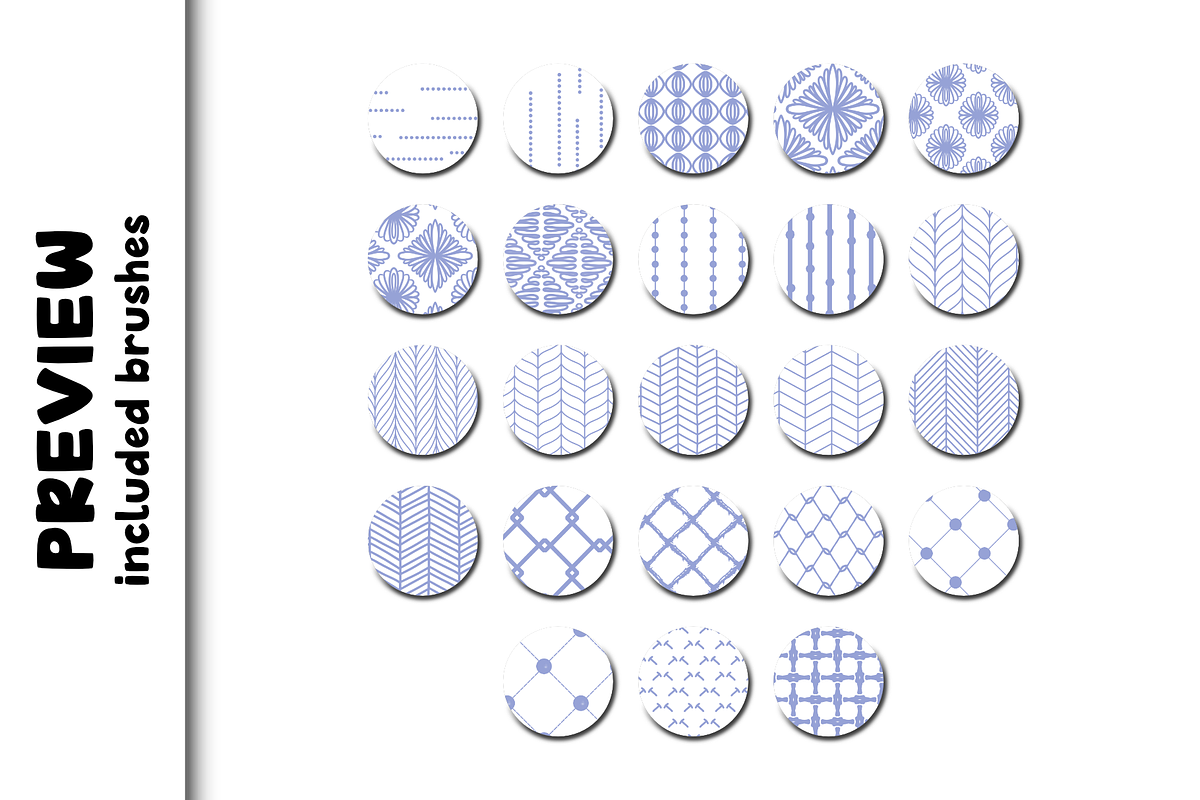 Building Patterns 1.0 for Procreate, a Brush Add-On by Design av MAD (Photo 3 of 7)