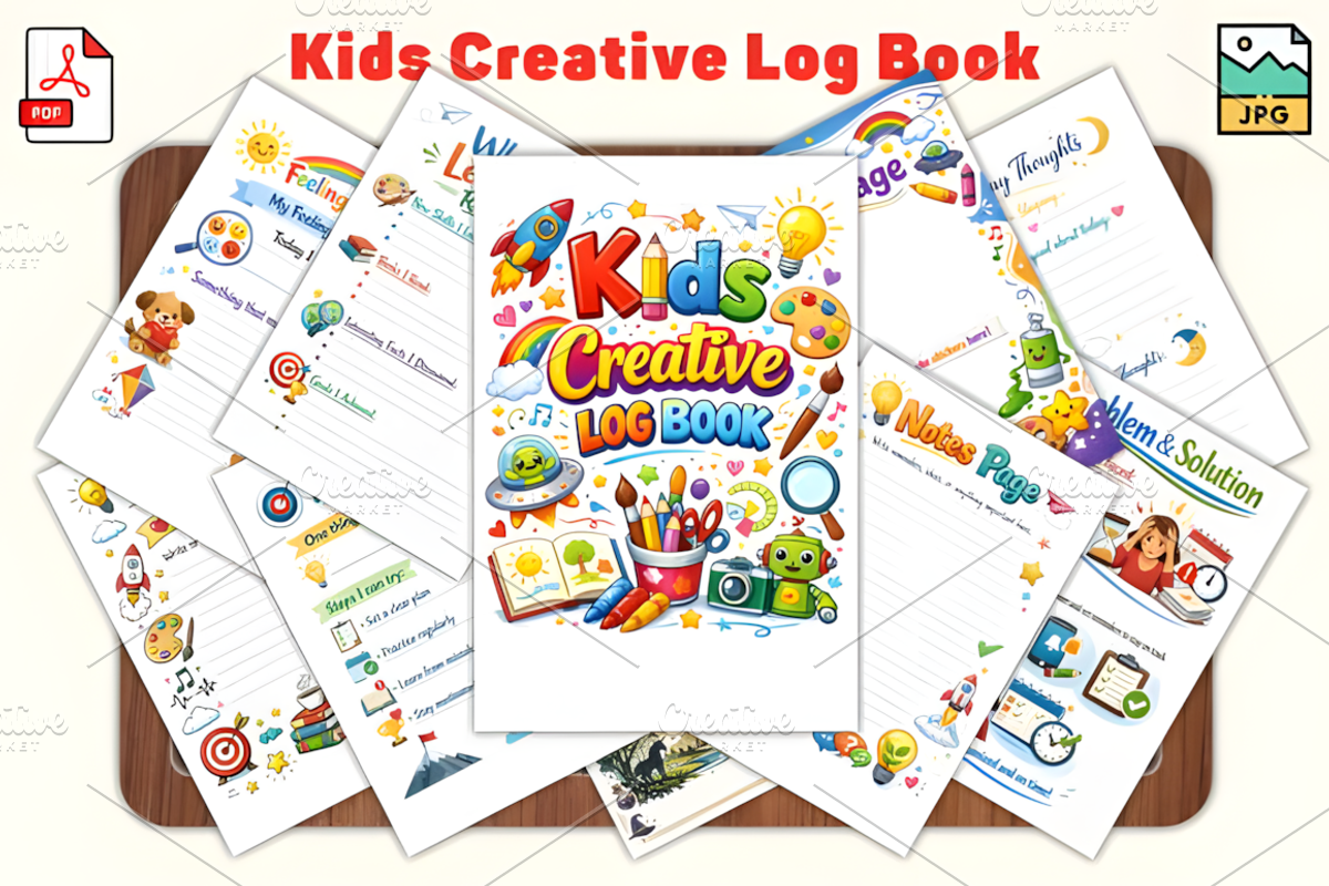 580+ Kids Mega Bundle, a Social Media Template by Ink Gallery (Photo 12 of 13)