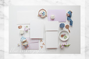 Lilac & Royal Stationery Mockup, a Photo by BlueHarborPaperie (Thumbnail 4 of 7)