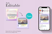 Instagram Bundle Templates: Gradient, a Templates & Theme by Sakura Digitals (Thumbnail 2 of 9)