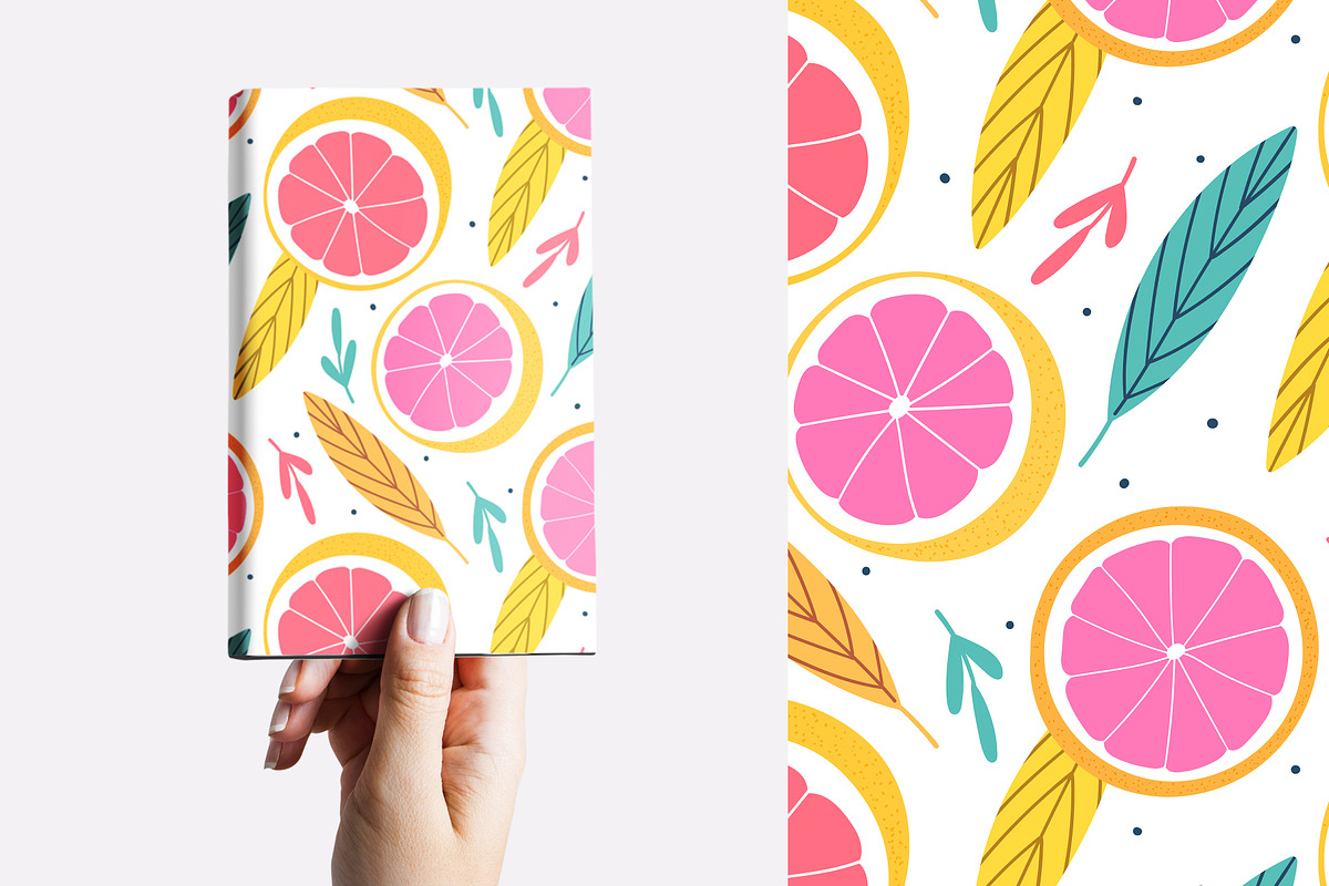 Fruits seamless pattern, a Pattern Graphic by hanifa_design (Photo 7 of 12)