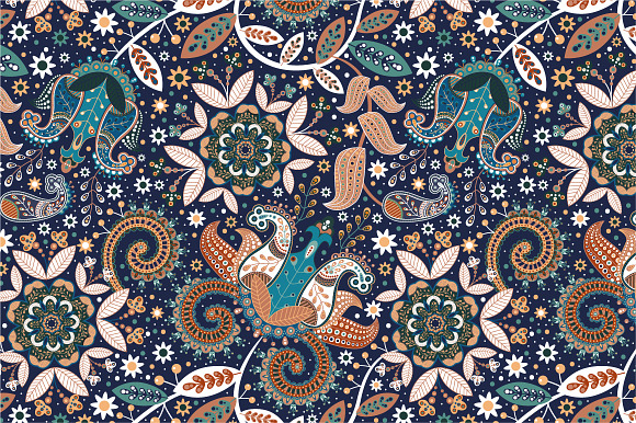 Seamless Pattern Garden Ii