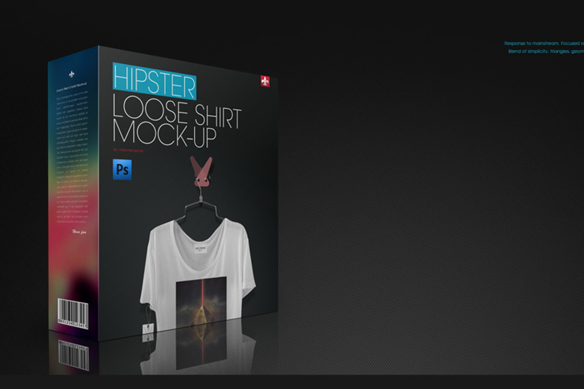 Loose Shirt On 5 Stages Mock-up, a Hoody Mockup by Mocca Mockups Store (Photo 31 of 69)