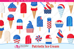 Patriotic Ice Cream