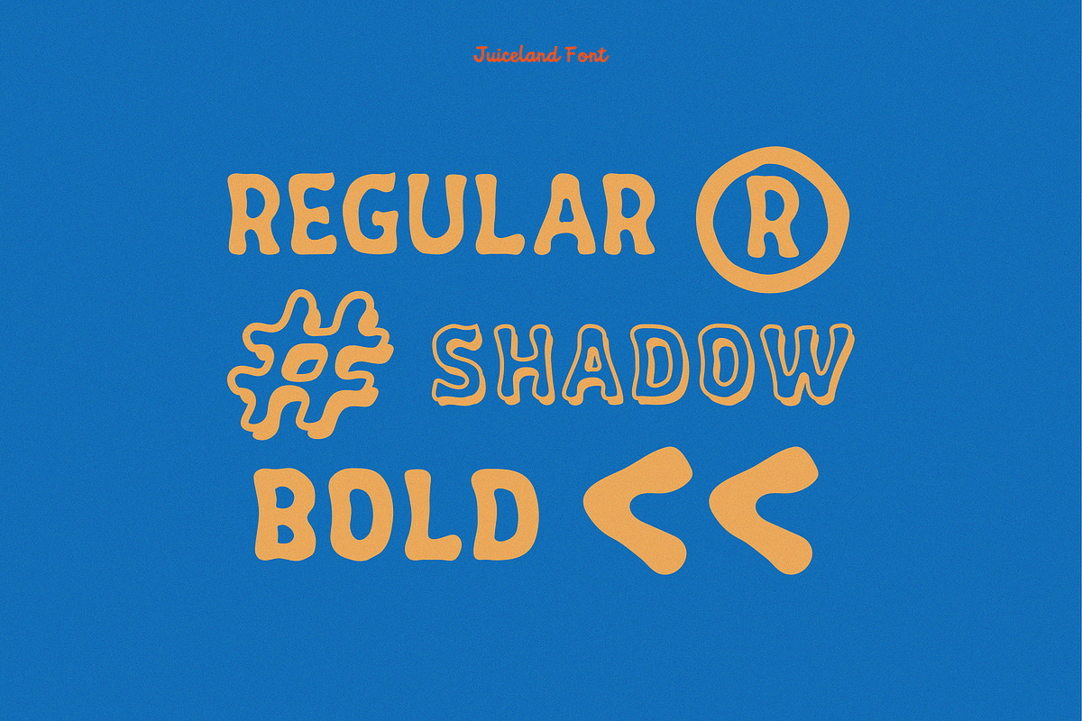 Juiceland | Playful Font, a Font by Liszar Inzani (Photo 2 of 10)
