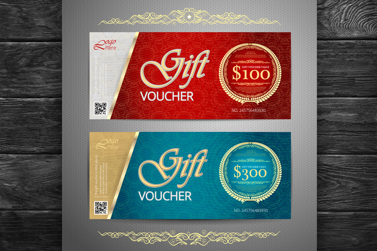 Vector Vouchers MEGA Bundle, an Invitation Template by leezarius (Photo 13 of 14)