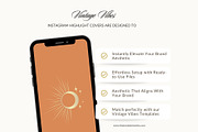 Vintage Vibes Highlight Covers, a Social Media Template by The Brand Alchemists (Thumbnail 3 of 9)