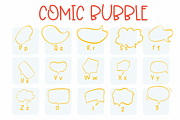 Comic Bubble |Symbols Fonts, a Symbol Font by Sirinart (Thumbnail 3 of 7)