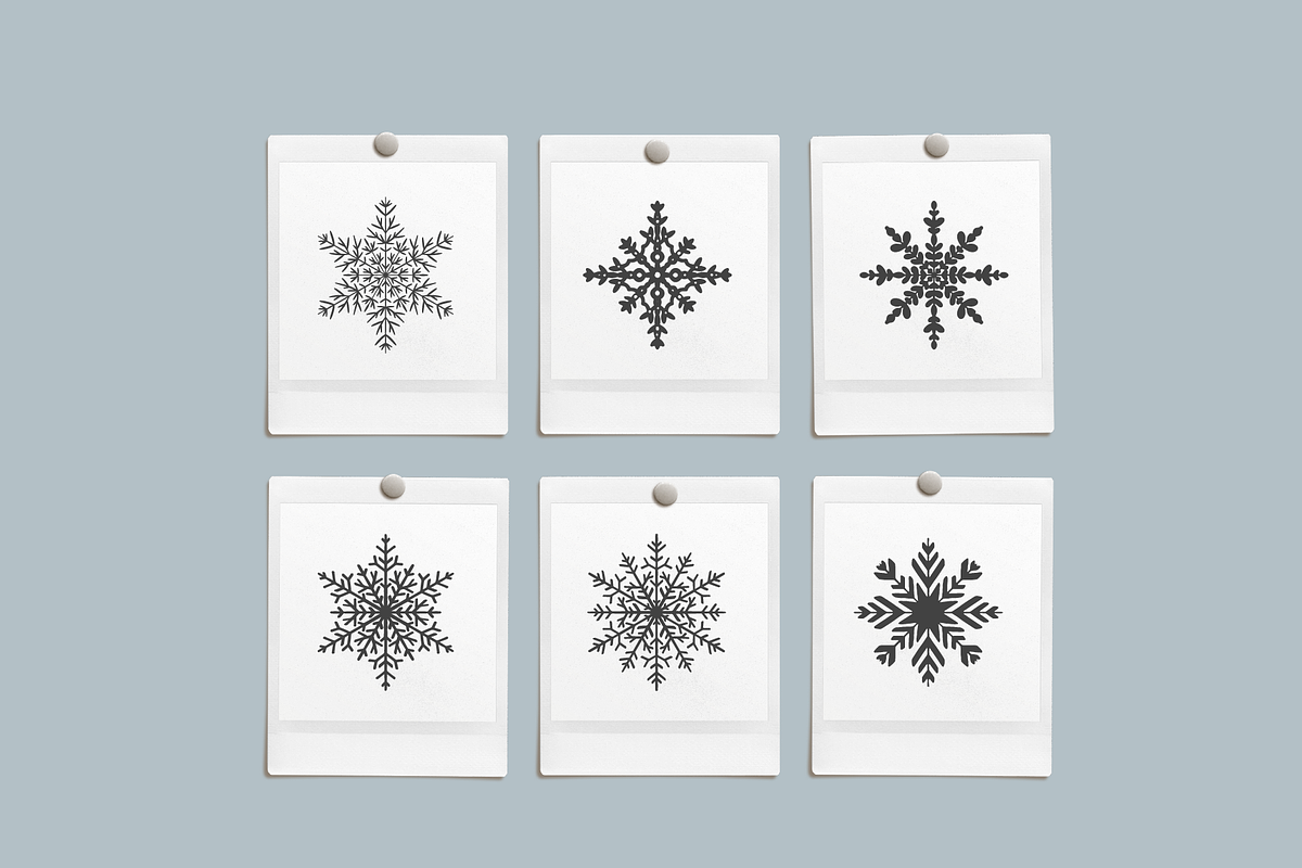 Winter Snowflake Vector Illustration, an Illustration by Emma Webb Studio (Photo 4 of 5)