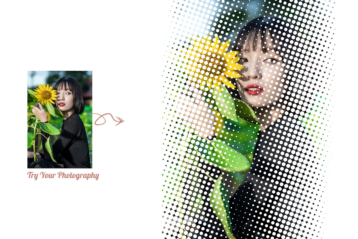 Double Exposure Halftone Creator, an Action Add-On by MRI STUDIO (Photo 4 of 18)