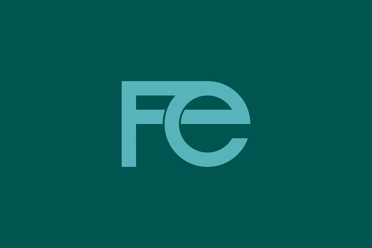 Letter FE Logo Design, a Branding & Logo Template by Salman Shop (Photo 2 of 4)