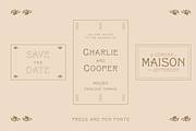 Hoxton: Elegant Serif, a Font by Press & Pen (Thumbnail 8 of 8)