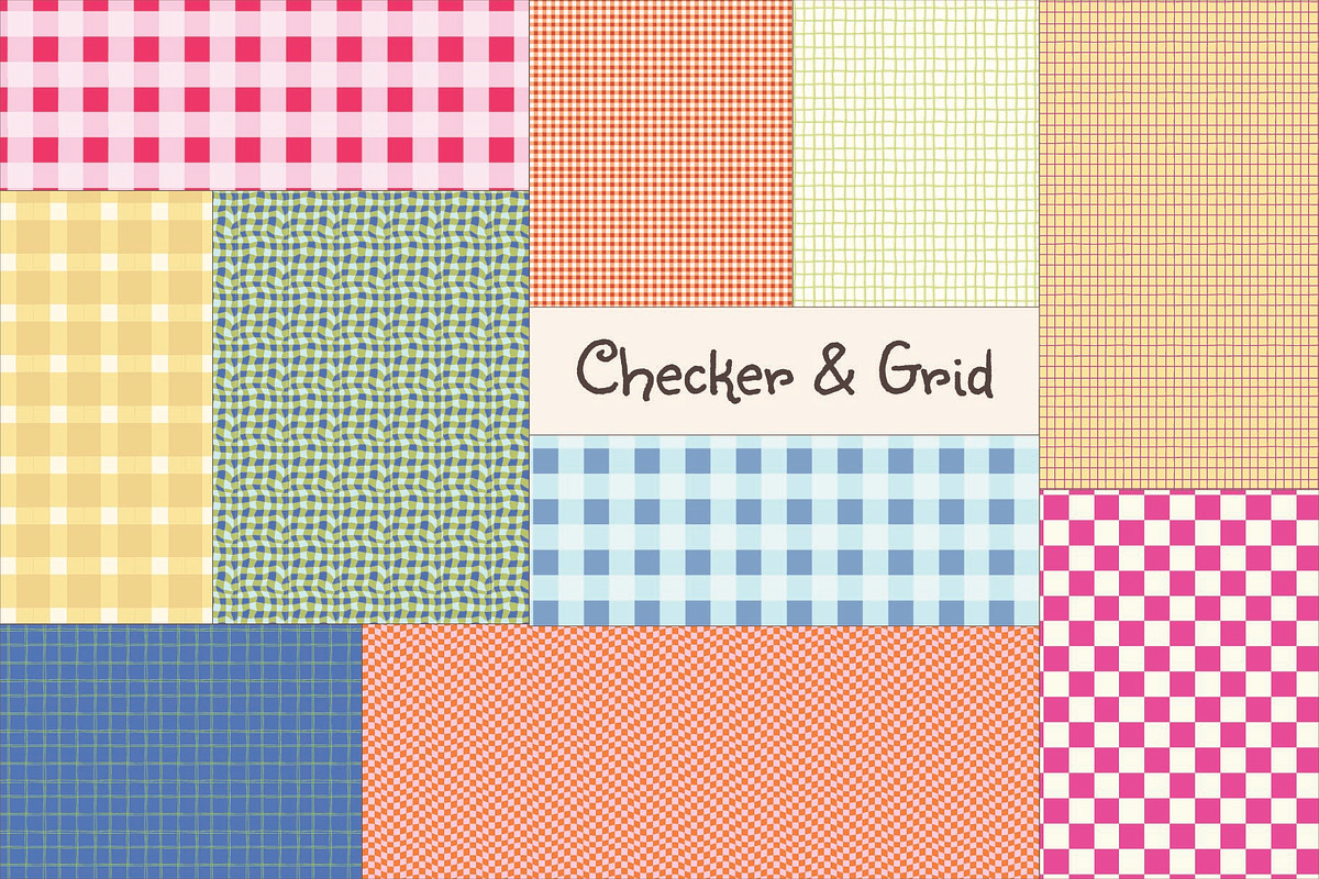Quirky Playful Seamless Pattern Pack, a Decorative Illustration by Invisual Studio (Photo 4 of 11)