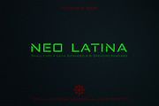 Neo Latina 2 fonts, a Sans Serif Font by deFharo (Thumbnail 2 of 4)
