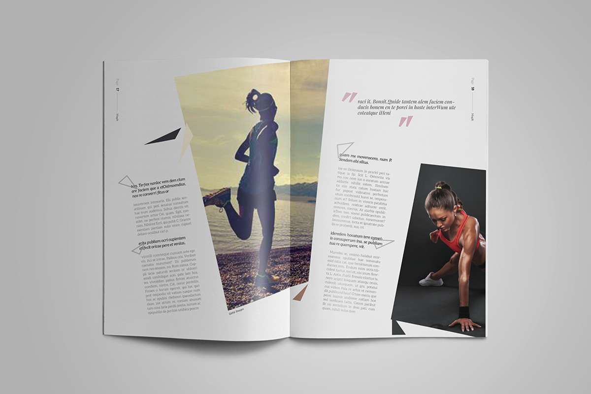 Magik | Magazine Template, a Magazine Template by spidergraph (Photo 13 of 21)