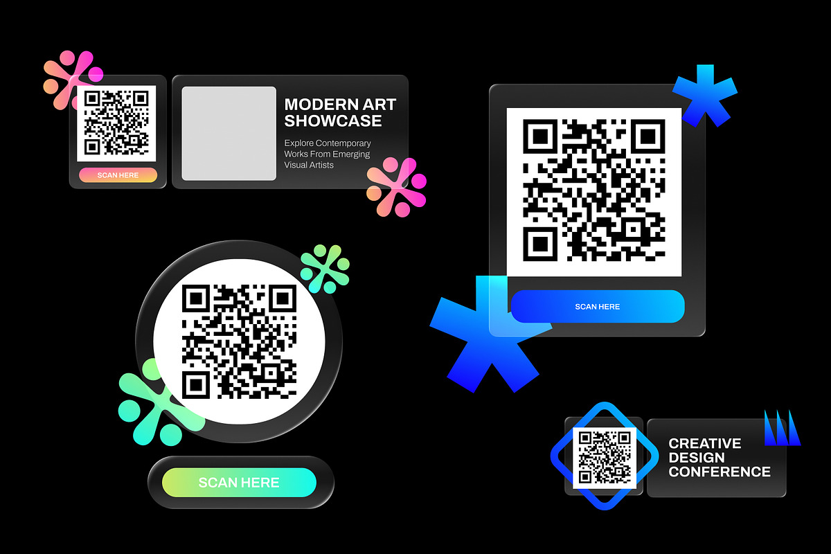 Modern QR Code Titles After Effect, a Social Media Template by Loin Studio (Photo 3 of 3)
