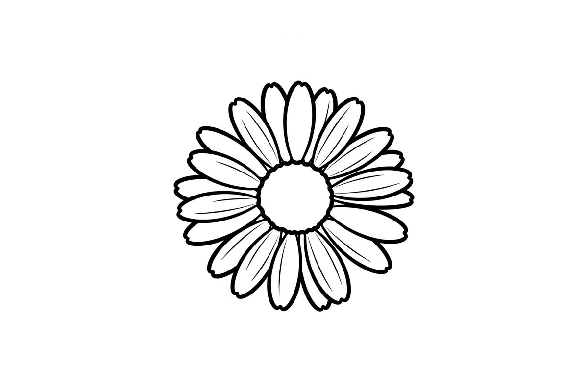 Daisy Flower Line Art Vector Bundle0, an Illustration by jahid234 (Photo 9 of 51)