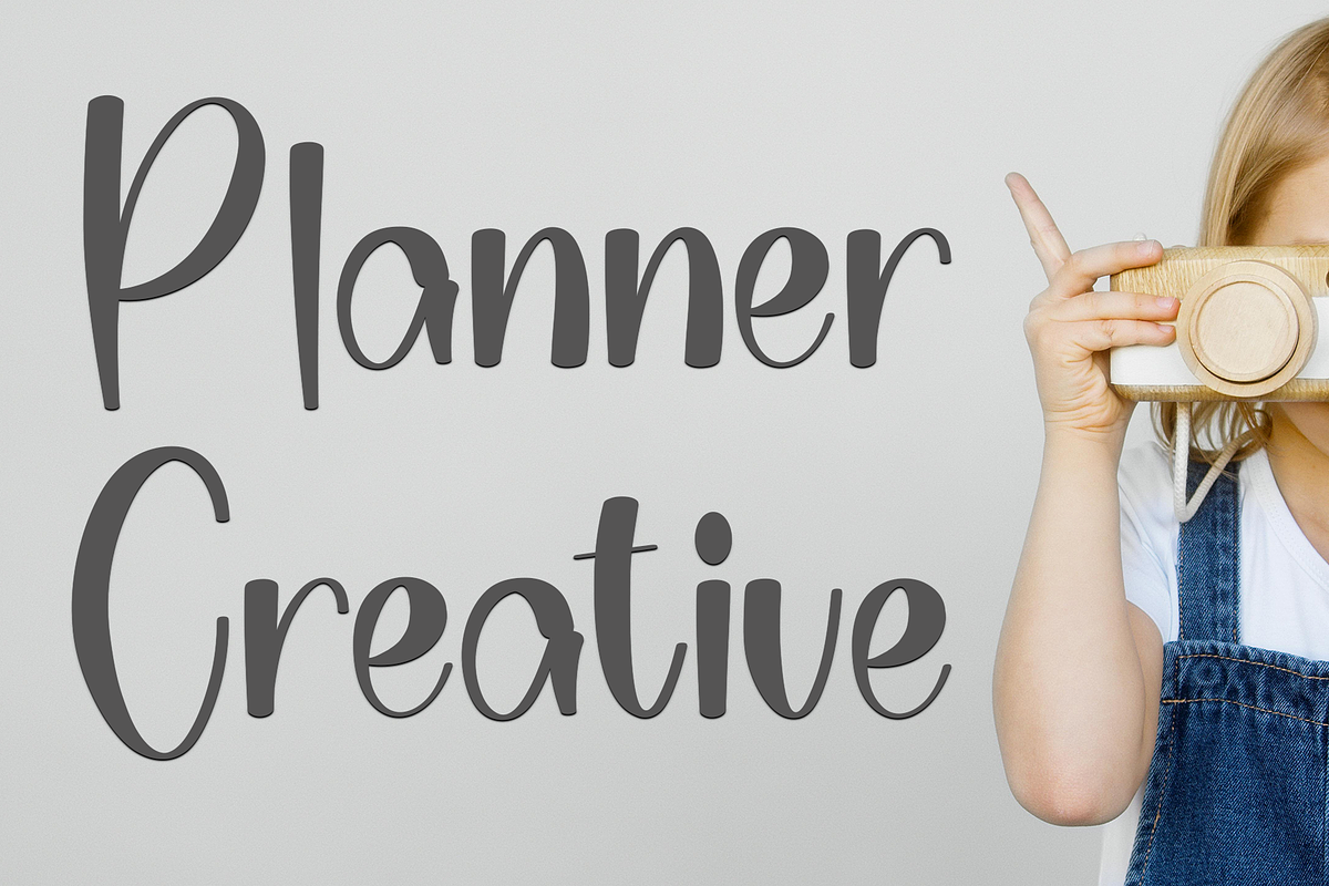 Planner Beauty, a Handwritten Font by FreshTypeINK (Photo 3 of 8)